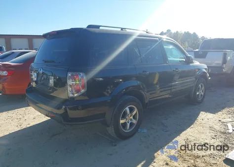 2007 Honda Pilot Ex-L from USA, damaged, VIN 5FNYF28637B030255